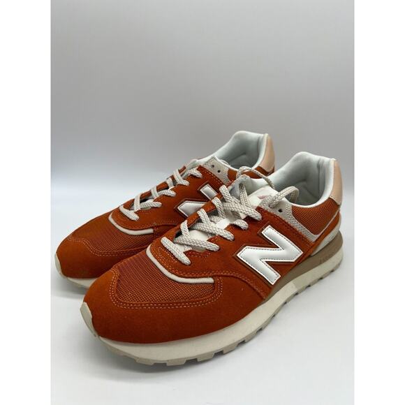 New Balance 574 Legacy Rust Oxide U574LGDO Orange Sneakers Men\'s Size 10.5